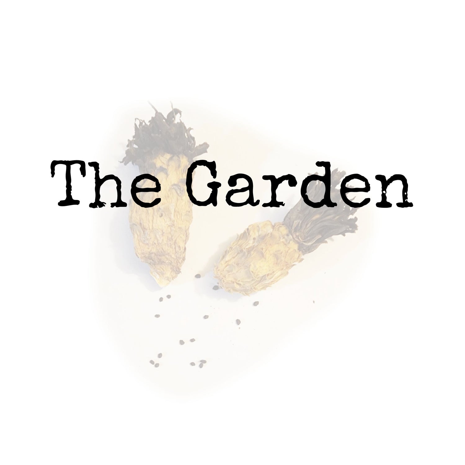 the banner for the garden collection