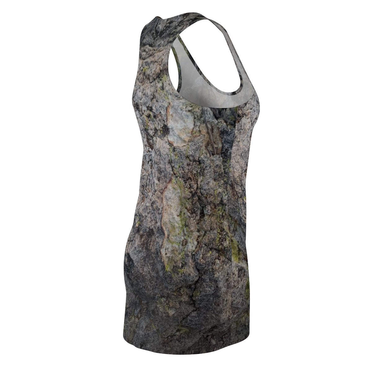 side view of the Rock racerback dress
